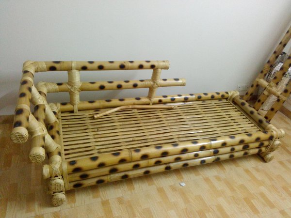 Bamboo divan come single bed