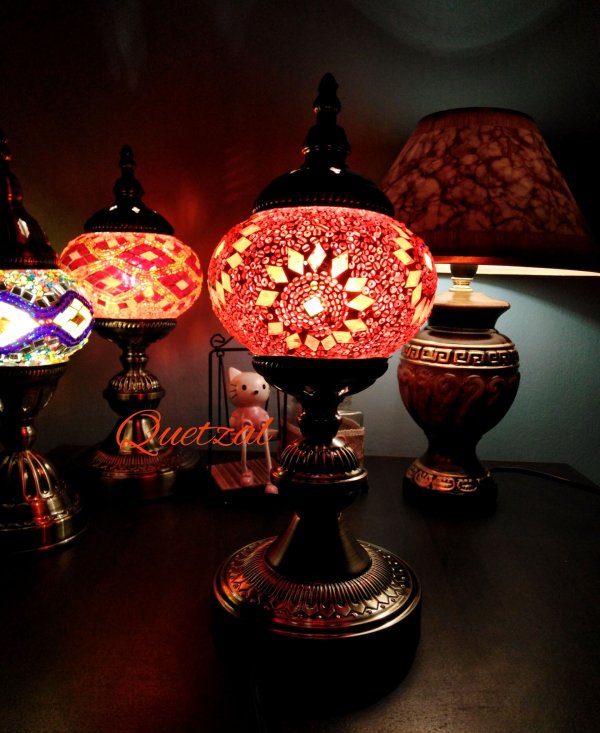 Imported table stand turkish lamp