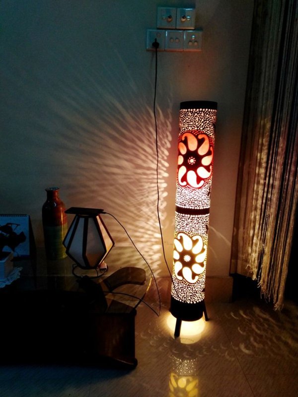 Fiber Lamp Stand