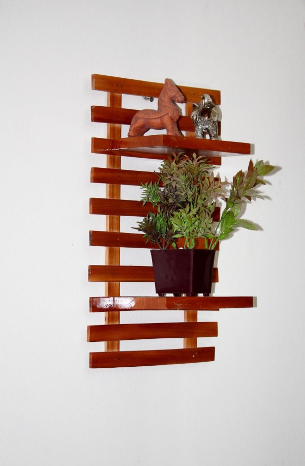 Wooden Mini Wall Shelves