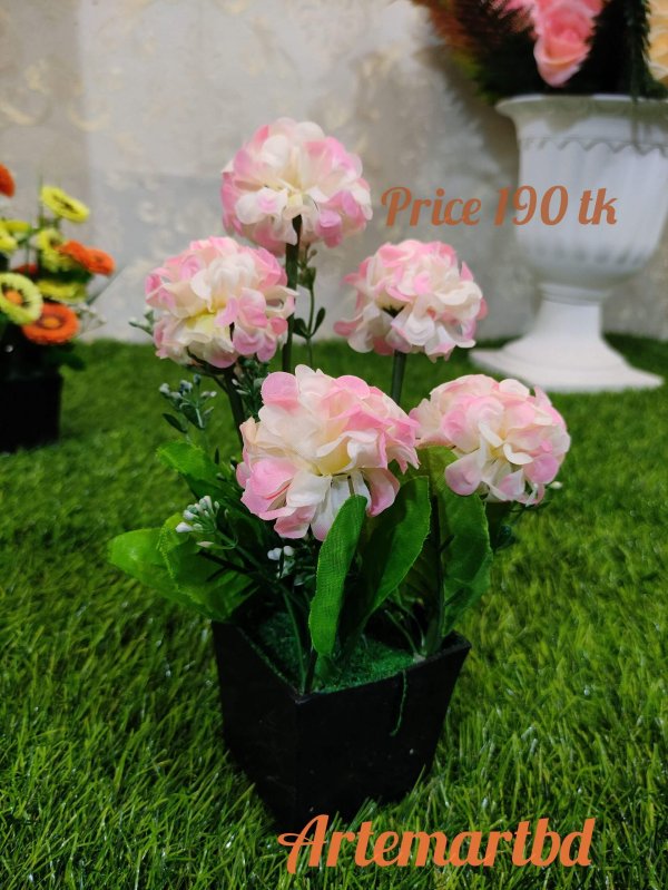 Artificial flower tub