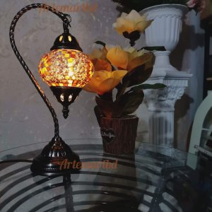 Imported table stand turkish lamp